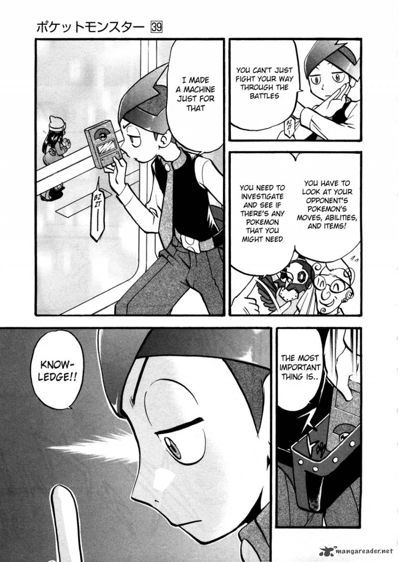 Pokemon Adventures Chapter 427 page 8