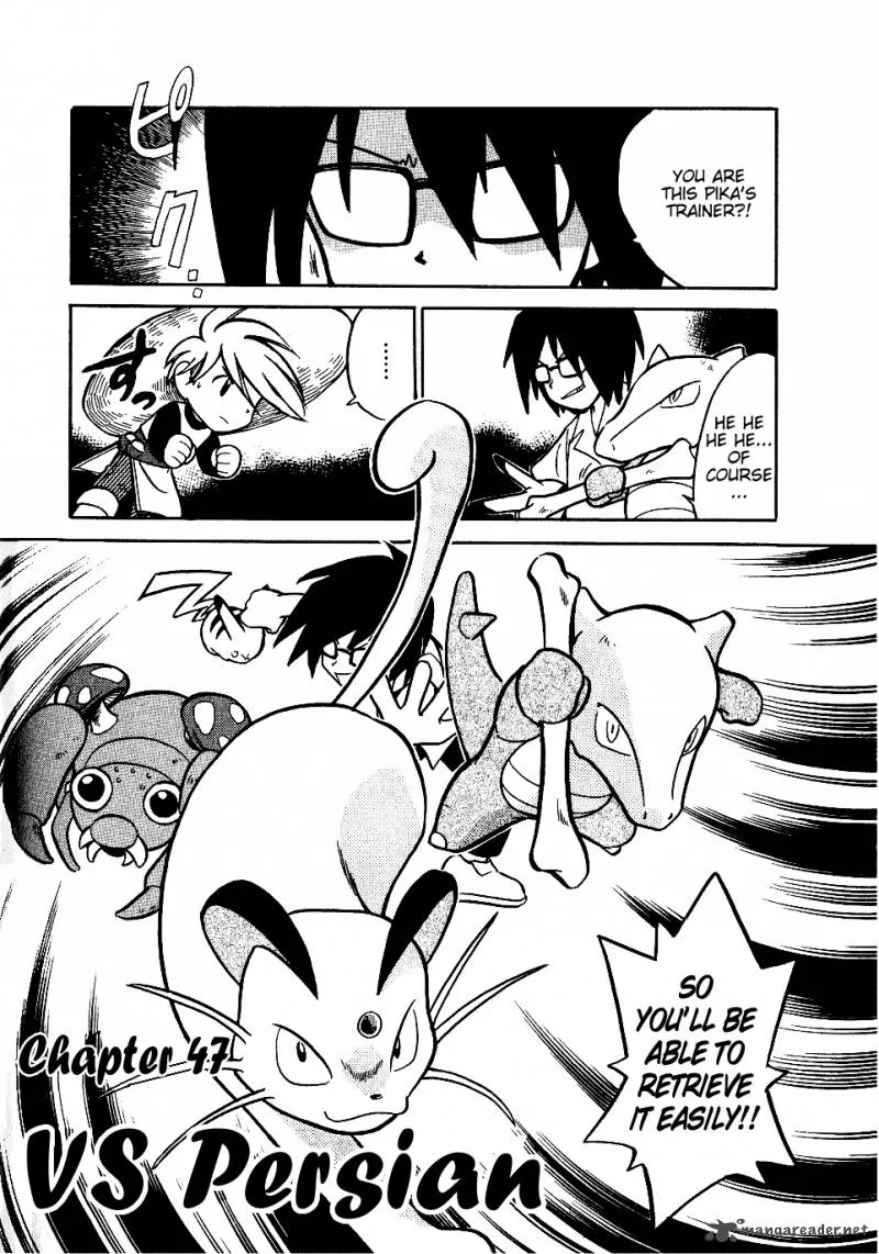 Pokemon Adventures Chapter 47 page 3