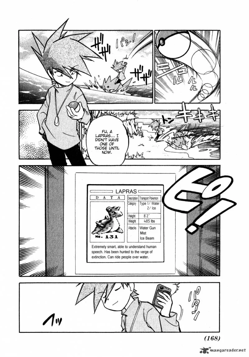 Pokemon Adventures Chapter 50 page 8