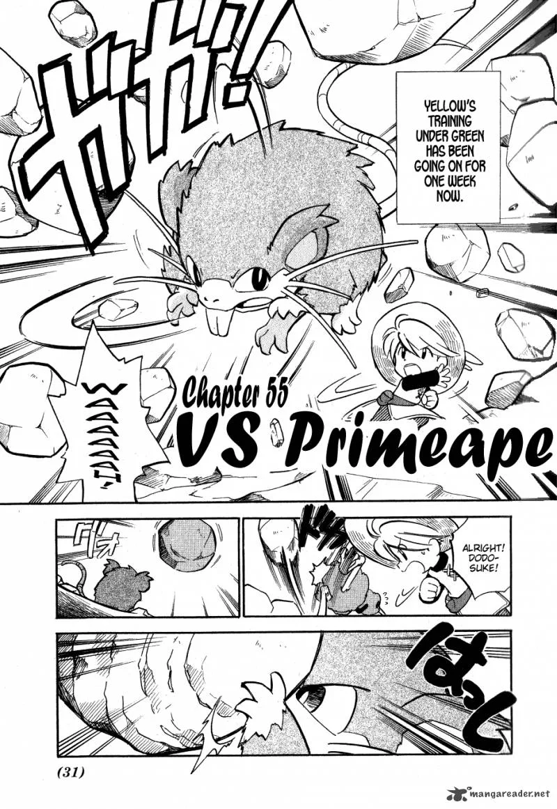 Pokemon Adventures Chapter 55 page 1