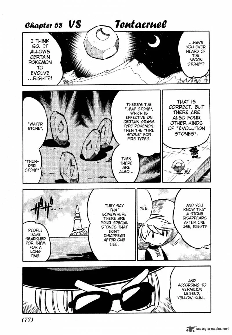 Pokemon Adventures Chapter 58 page 1