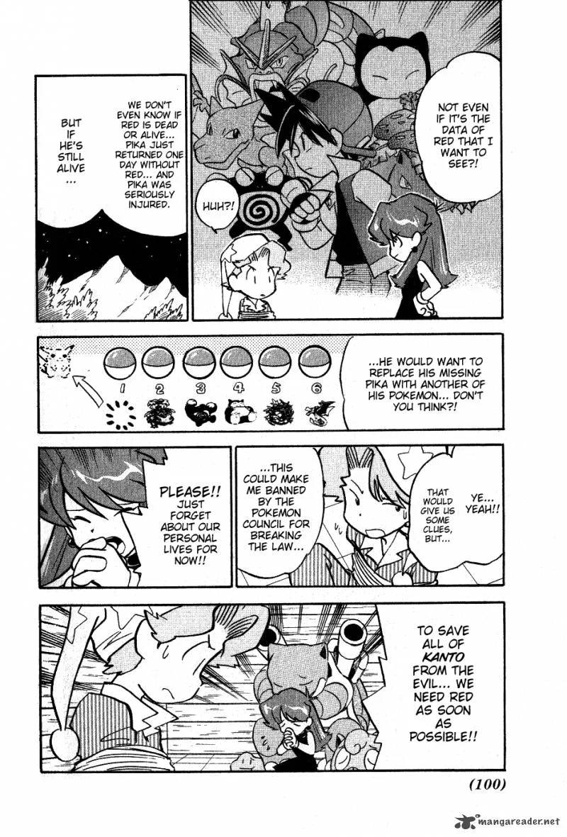 Pokemon Adventures Chapter 59 page 10