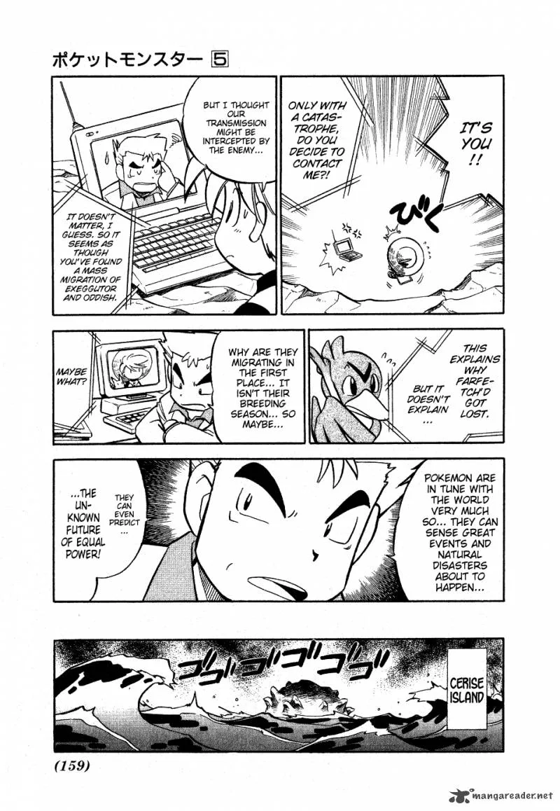 Pokemon Adventures Chapter 63 page 9