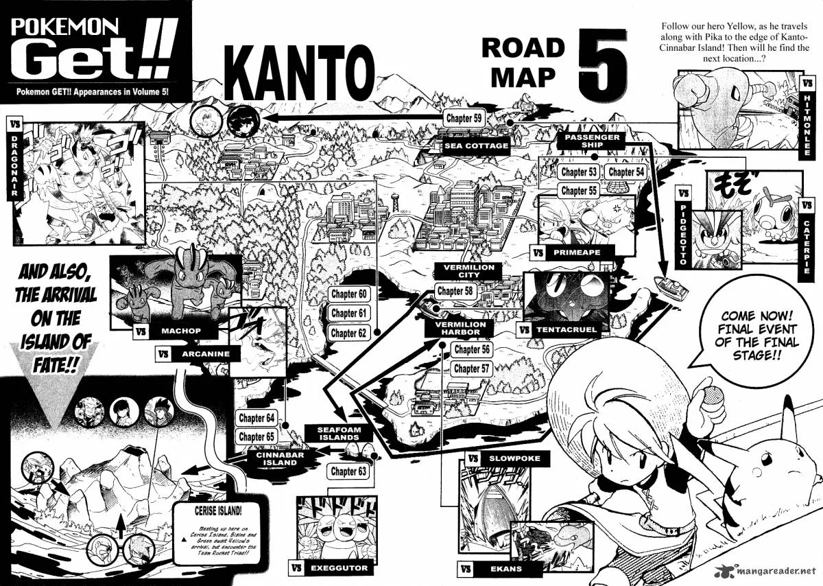 Pokemon Adventures Chapter 65 page 21