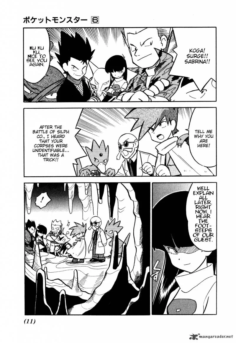 Pokemon Adventures Chapter 66 page 9