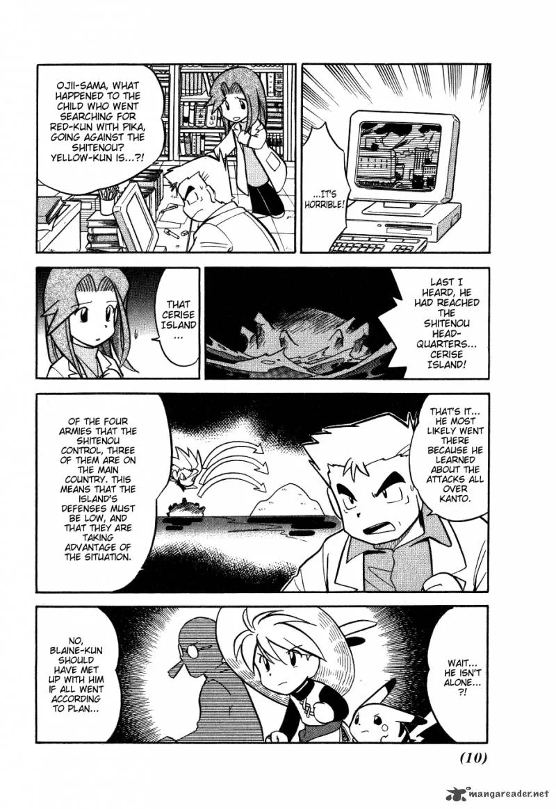 Pokemon Adventures Chapter 66 page 8