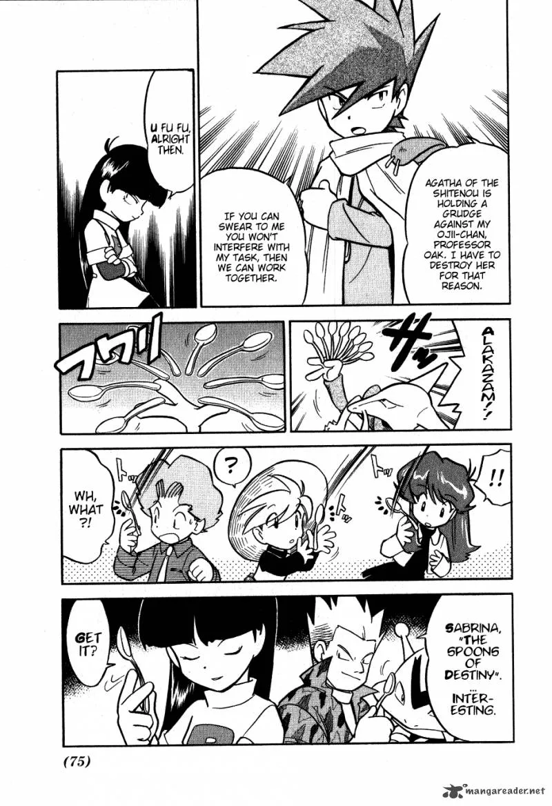 Pokemon Adventures Chapter 70 page 5