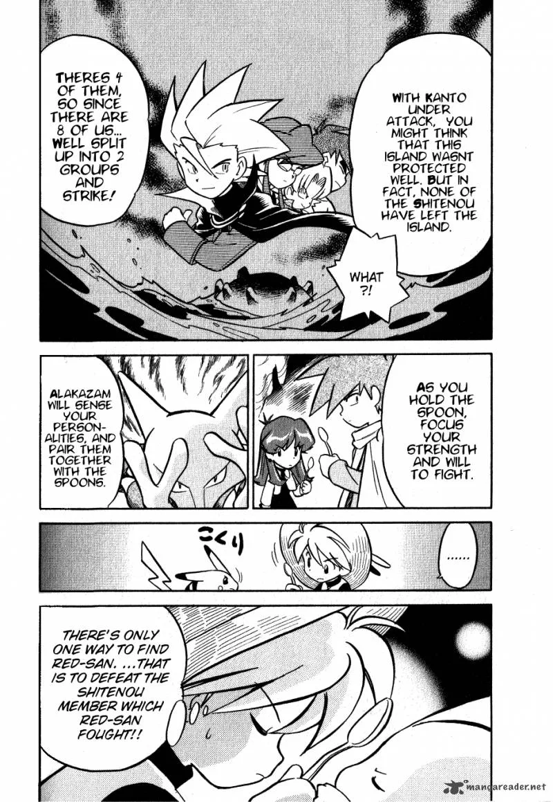 Pokemon Adventures Chapter 70 page 6