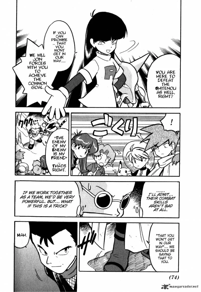 Pokemon Adventures Chapter 70 page 4