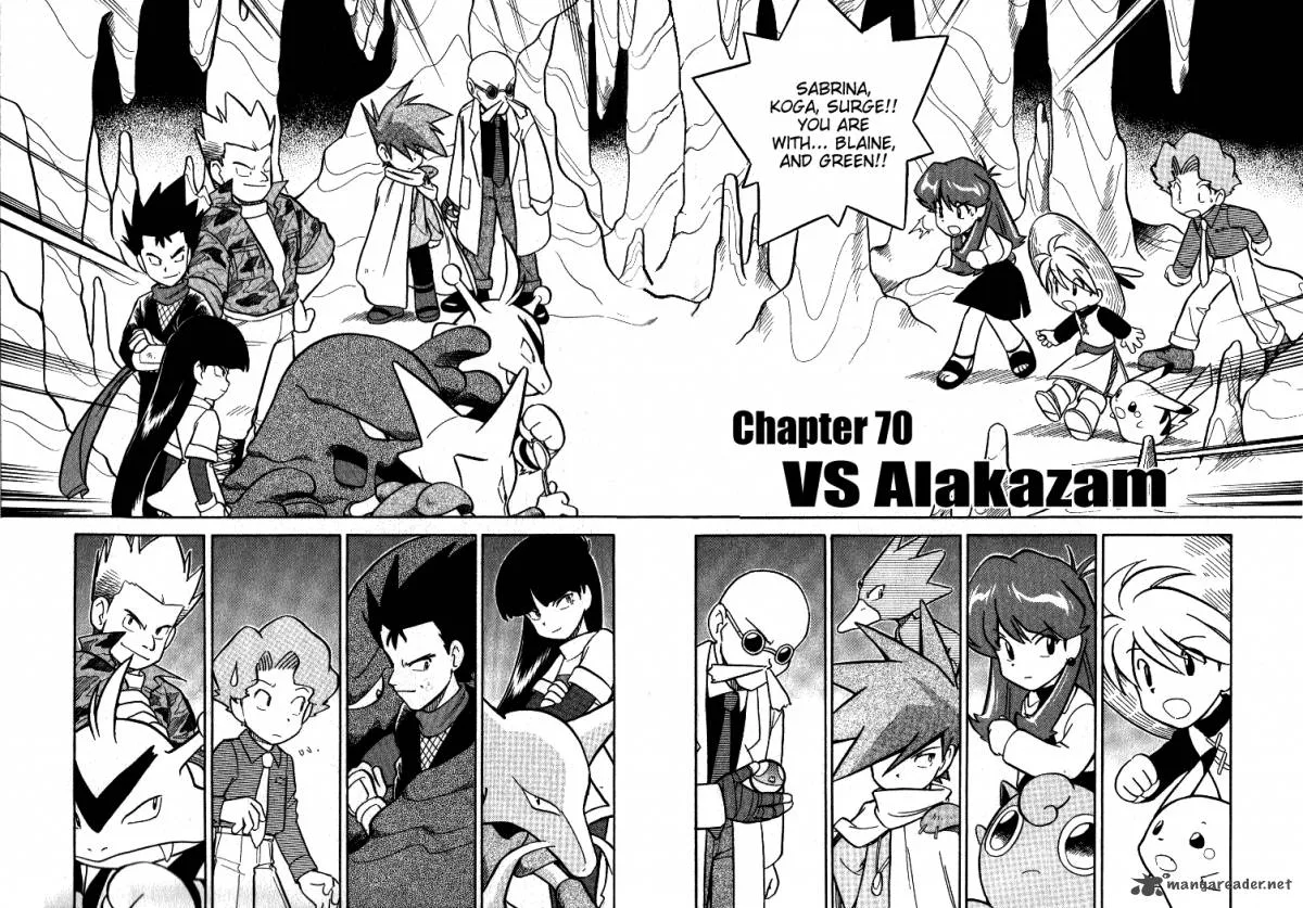 Pokemon Adventures Chapter 70 page 1