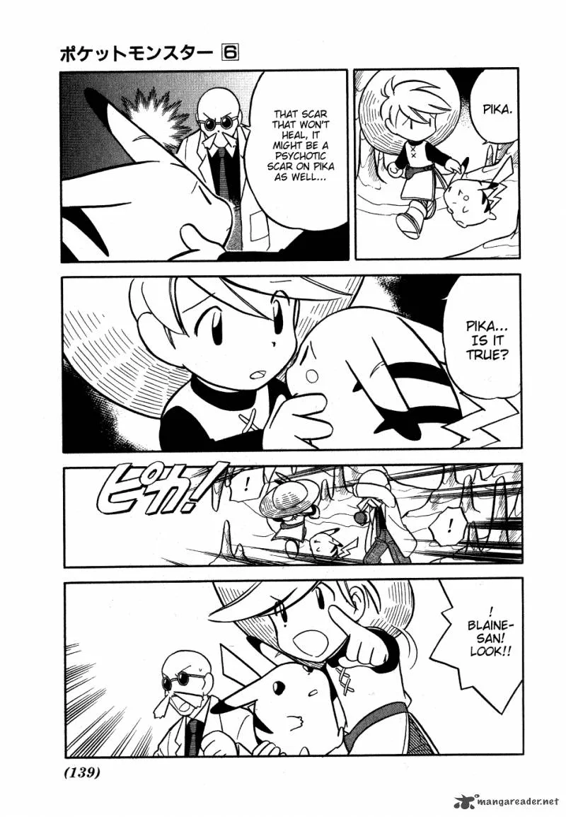 Pokemon Adventures Chapter 74 page 9