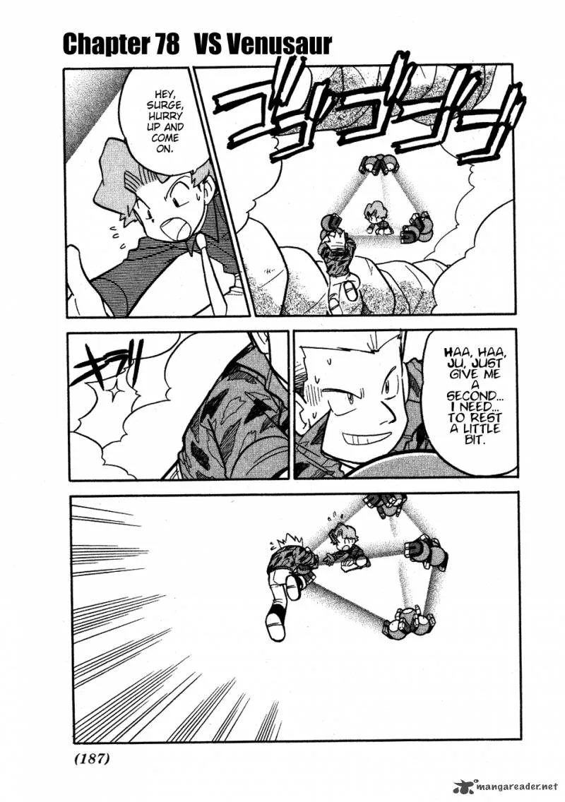 Pokemon Adventures Chapter 78 page 1