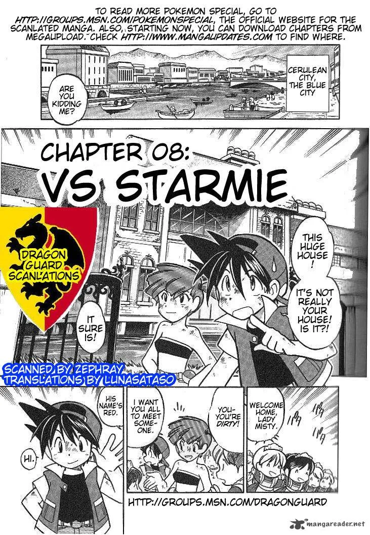 Pokemon Adventures Chapter 8 page 1