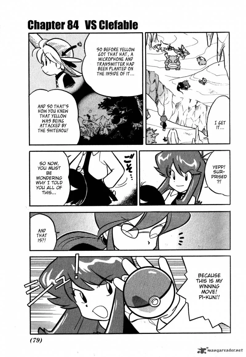 Pokemon Adventures Chapter 84 page 1