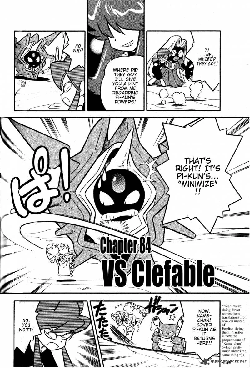 Pokemon Adventures Chapter 84 page 2