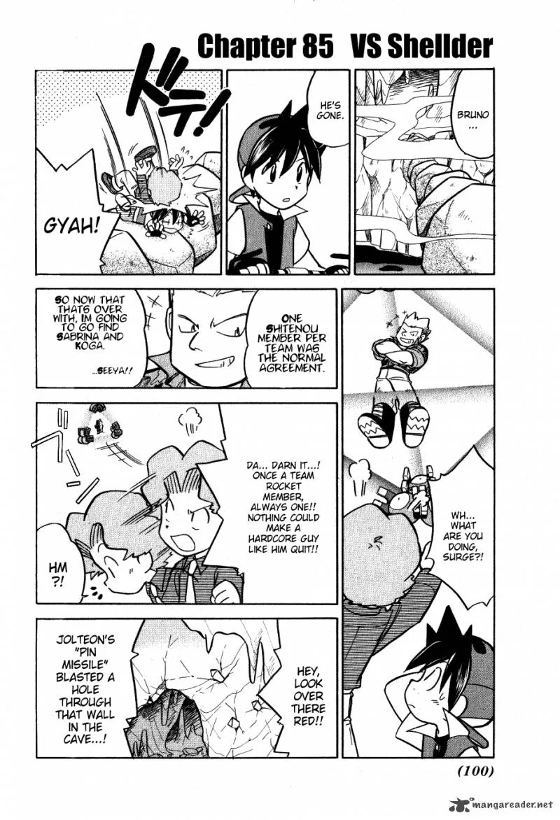 Pokemon Adventures Chapter 85 page 1