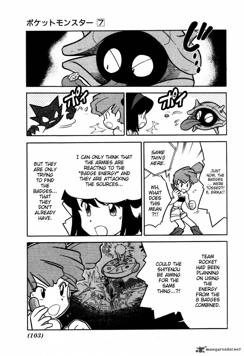 Pokemon Adventures Chapter 85 page 4