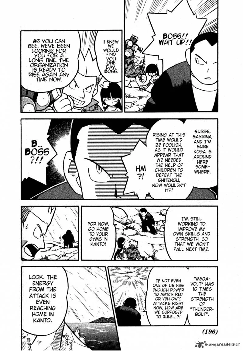 Pokemon Adventures Chapter 90 page 14