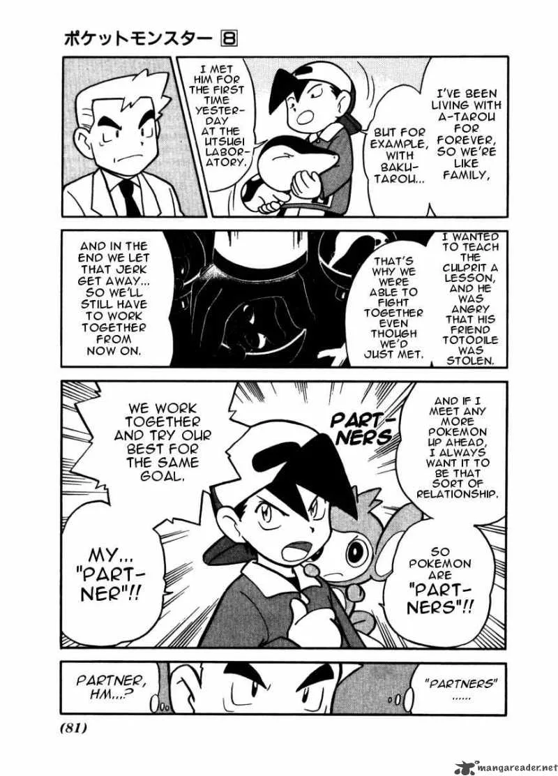 Pokemon Adventures Chapter 95 page 17