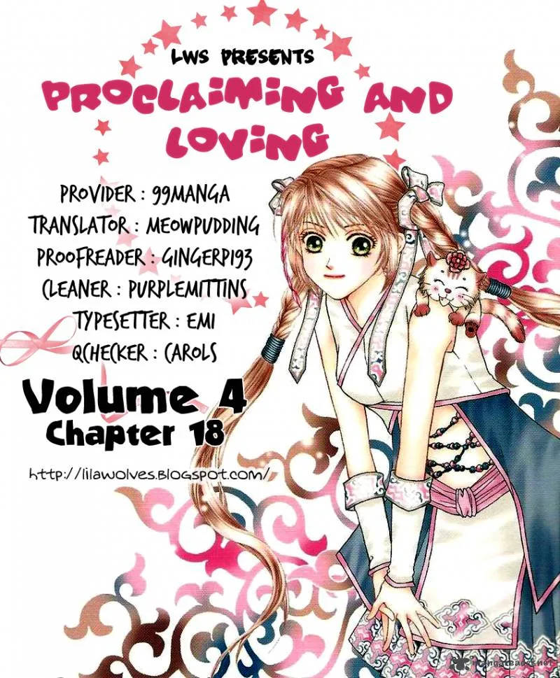 Proclaiming and Loving Chapter 18 page 1