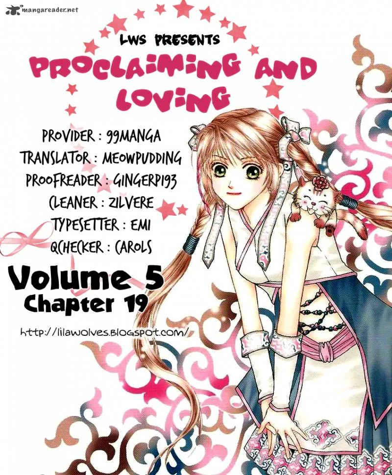 Proclaiming and Loving Chapter 19 page 1