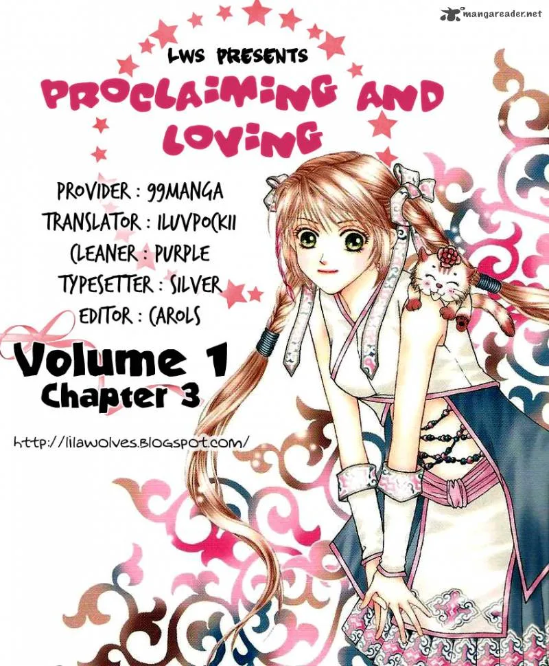 Proclaiming and Loving Chapter 3 page 1