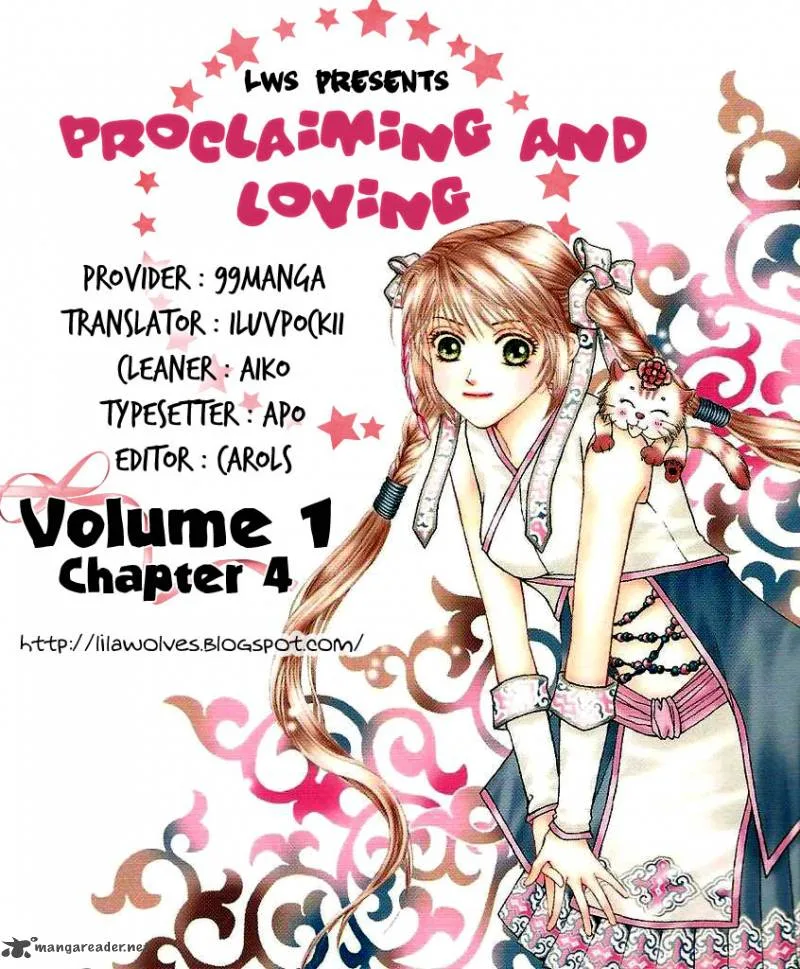 Proclaiming and Loving Chapter 4 page 1