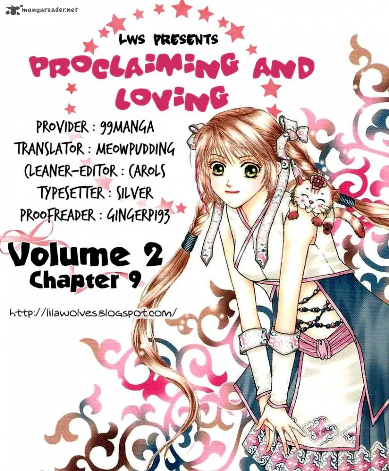 Proclaiming and Loving Chapter 9 page 1