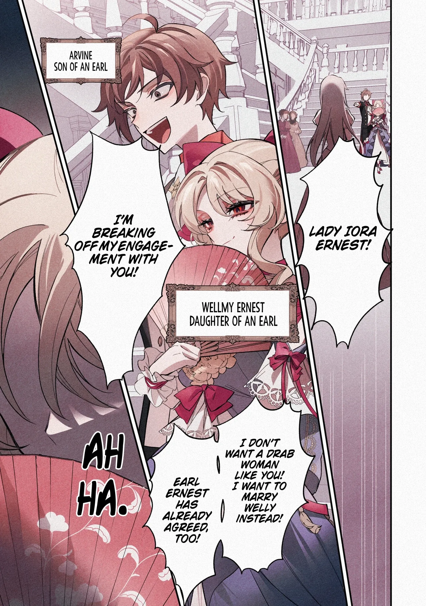 Proud to be the Villainess: I'm Doomed After Stealing my Half-Sister's Fiancé and Having Her Banished Chapter 1.1 page 1