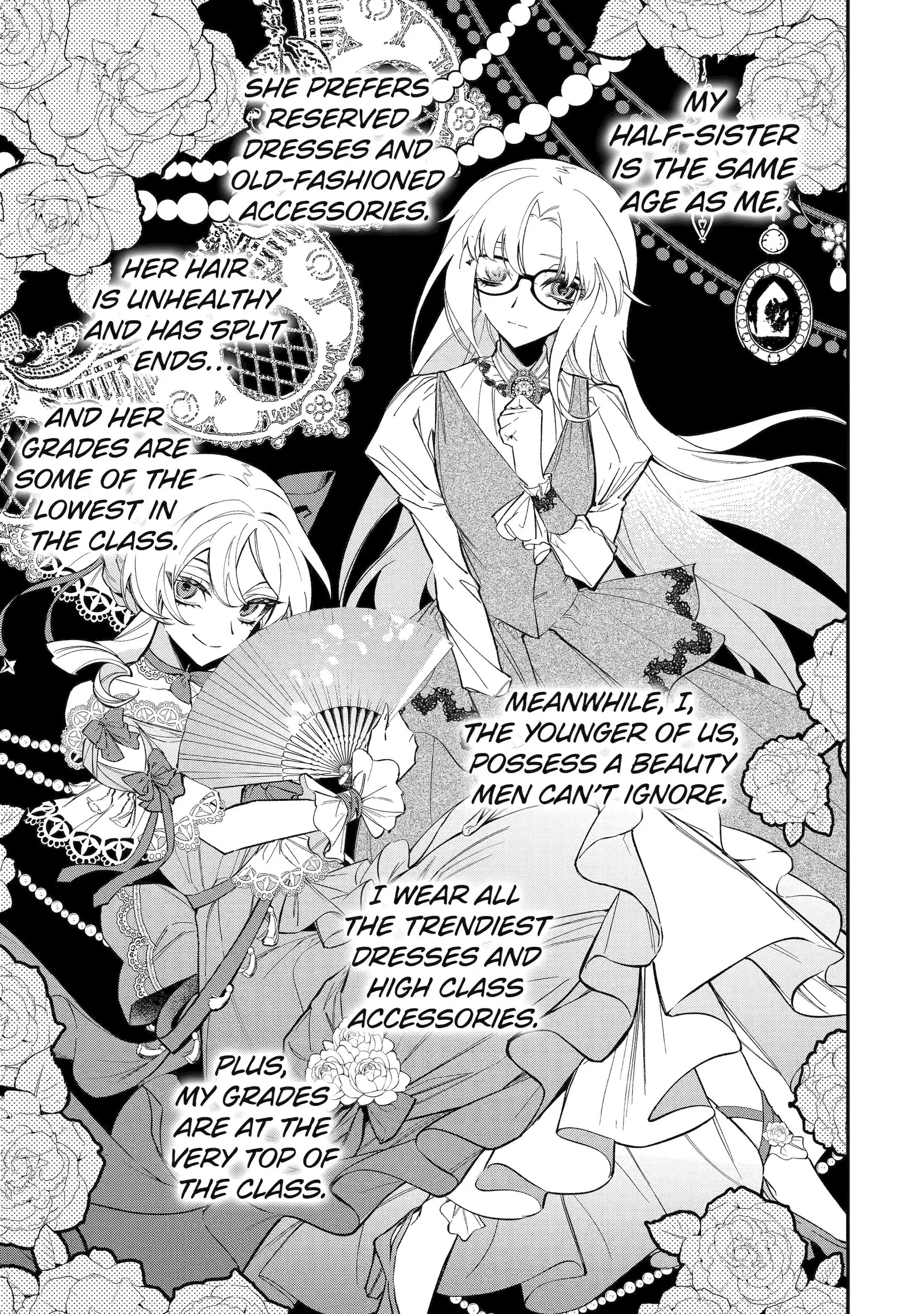 Proud to be the Villainess: I'm Doomed After Stealing my Half-Sister's Fiancé and Having Her Banished Chapter 1 page 8