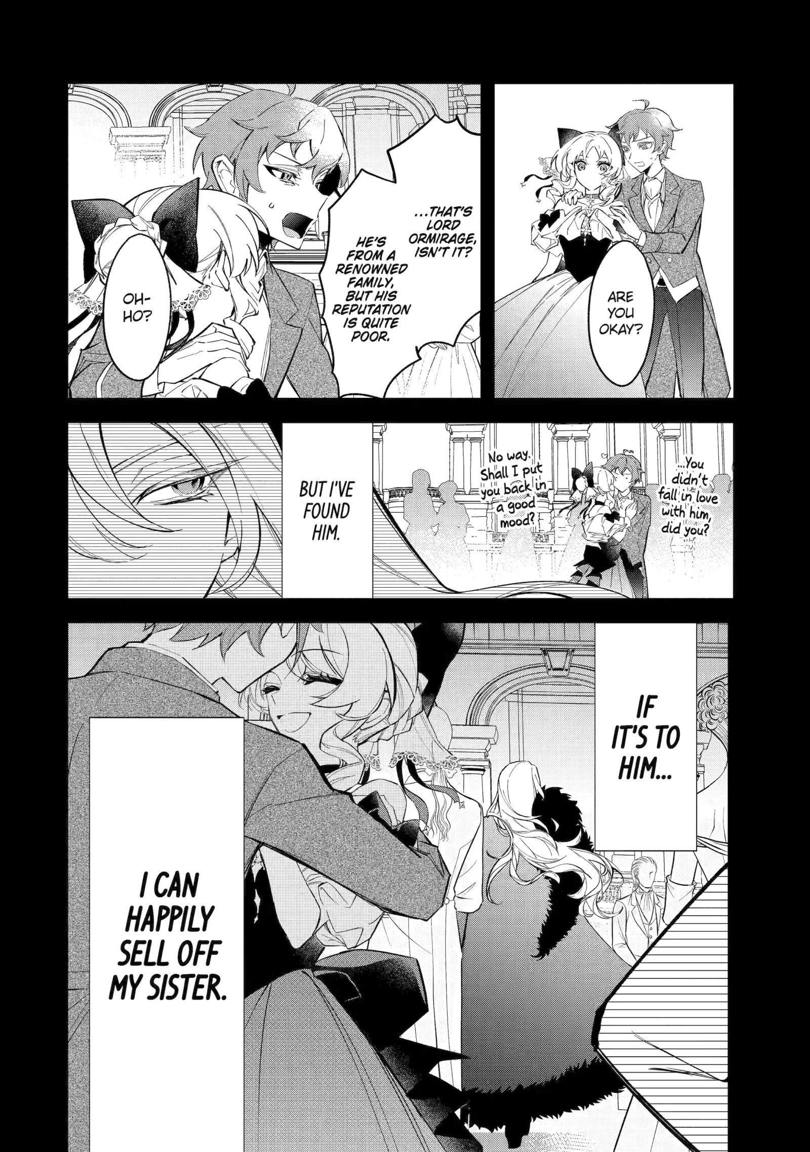 Proud to be the Villainess: I'm Doomed After Stealing my Half-Sister's Fiancé and Having Her Banished Chapter 1 page 40