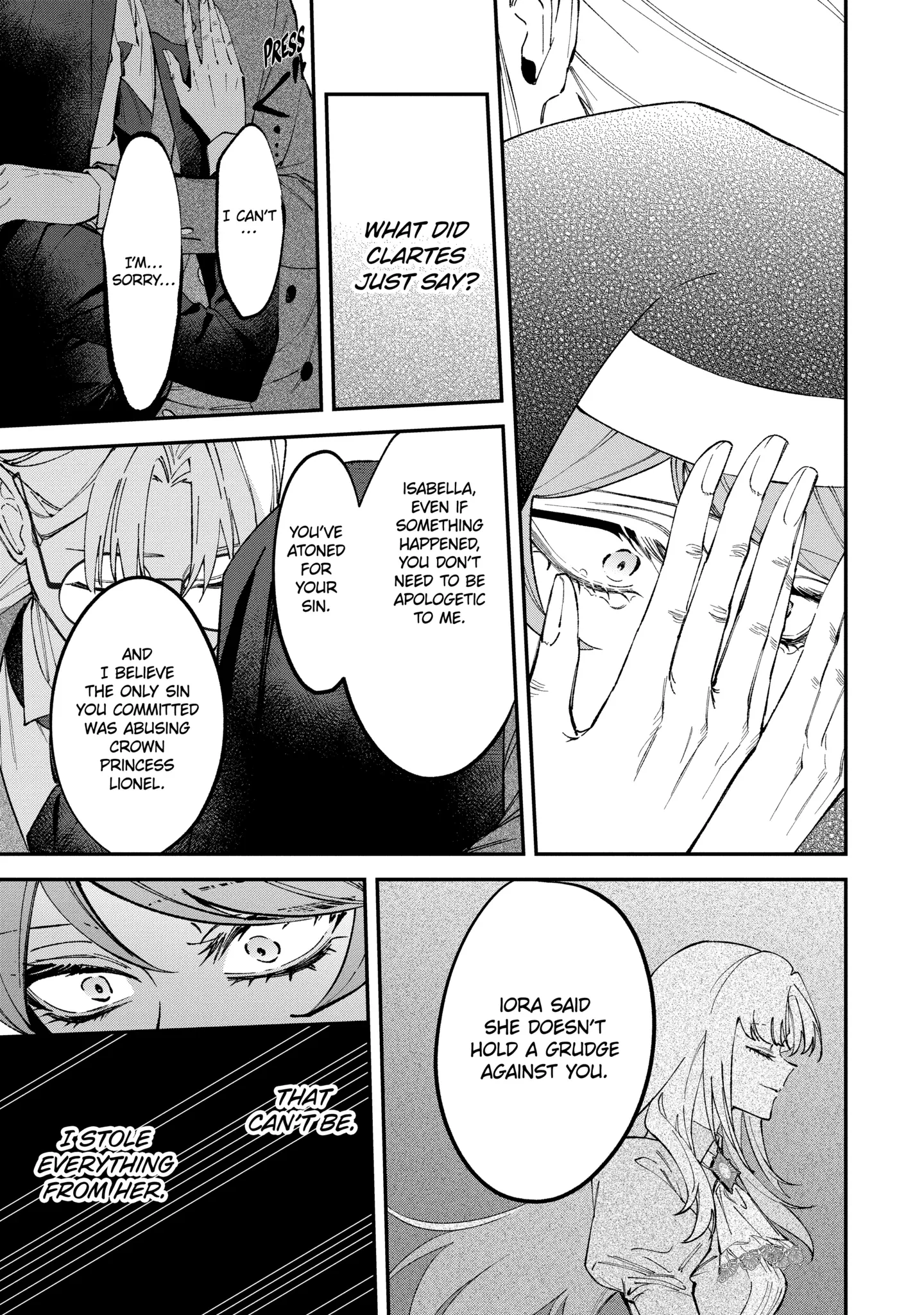 Proud to be the Villainess: I'm Doomed After Stealing my Half-Sister's Fiancé and Having Her Banished Chapter 15.4 page 5