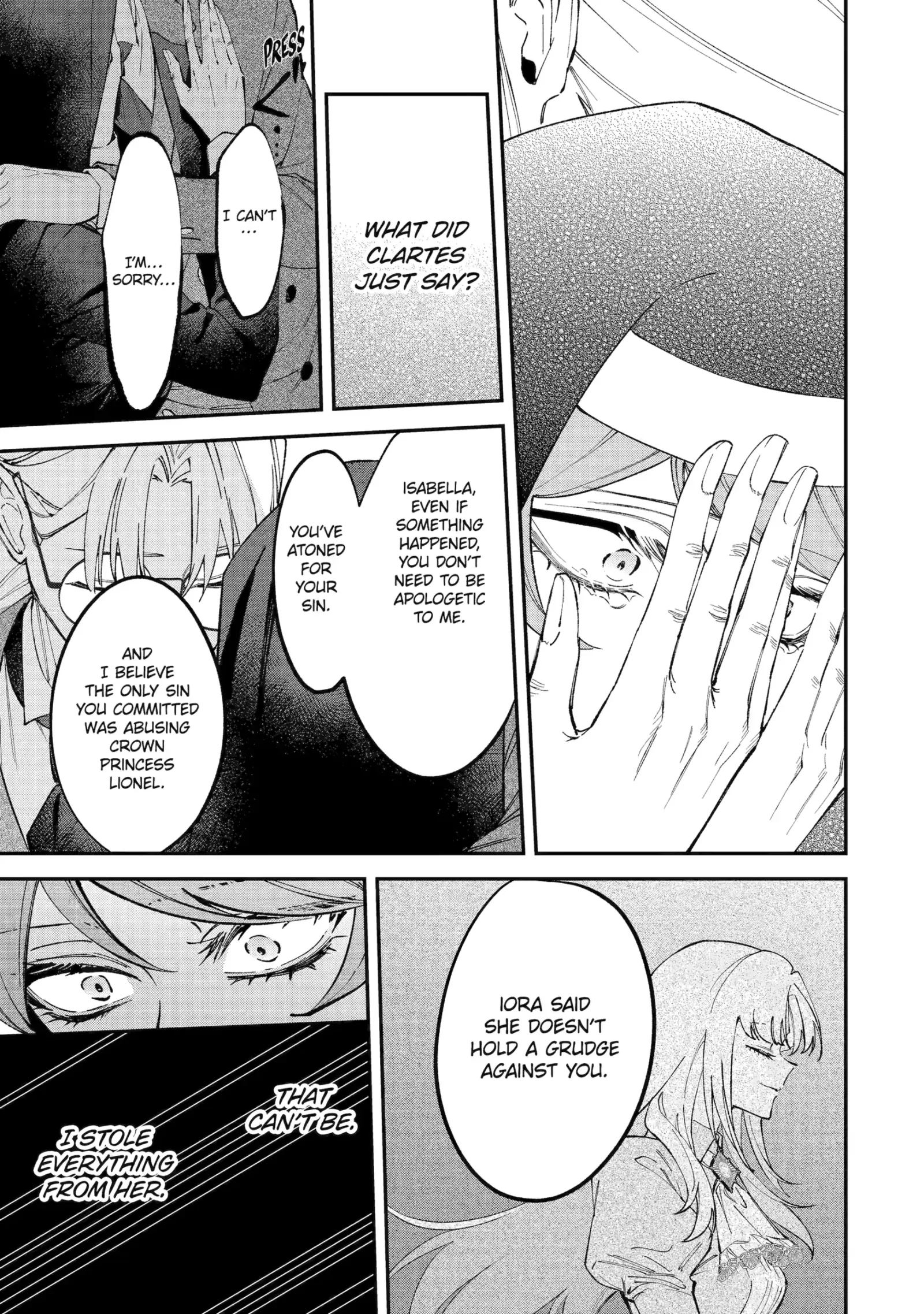 Proud to be the Villainess: I'm Doomed After Stealing my Half-Sister's Fiancé and Having Her Banished Chapter 15 page 35