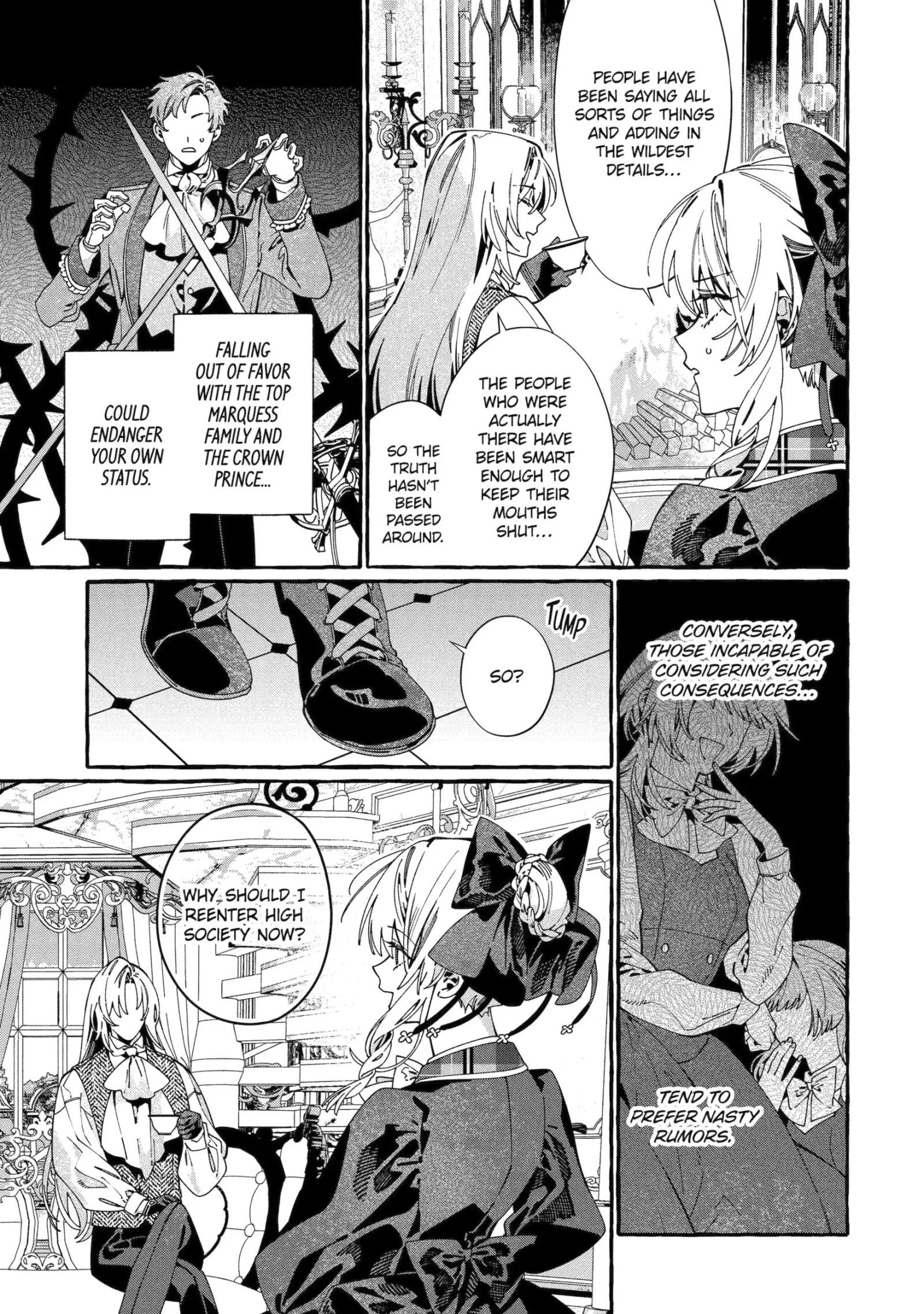 Proud to be the Villainess: I'm Doomed After Stealing my Half-Sister's Fiancé and Having Her Banished Chapter 18.1 page 9