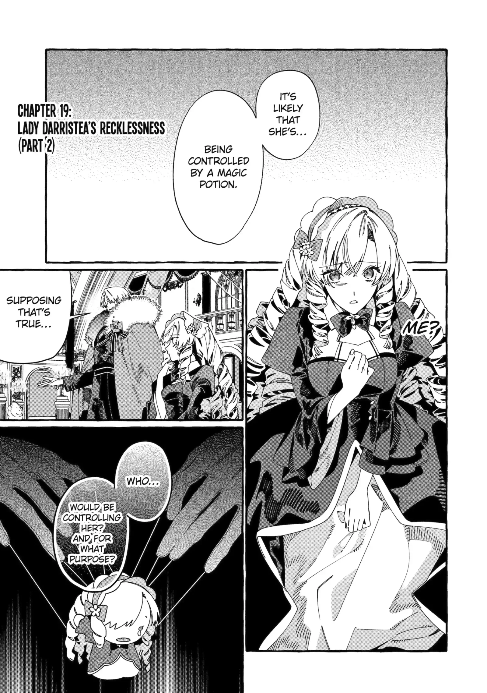 Proud to be the Villainess: I'm Doomed After Stealing my Half-Sister's Fiancé and Having Her Banished Chapter 19.1 page 1