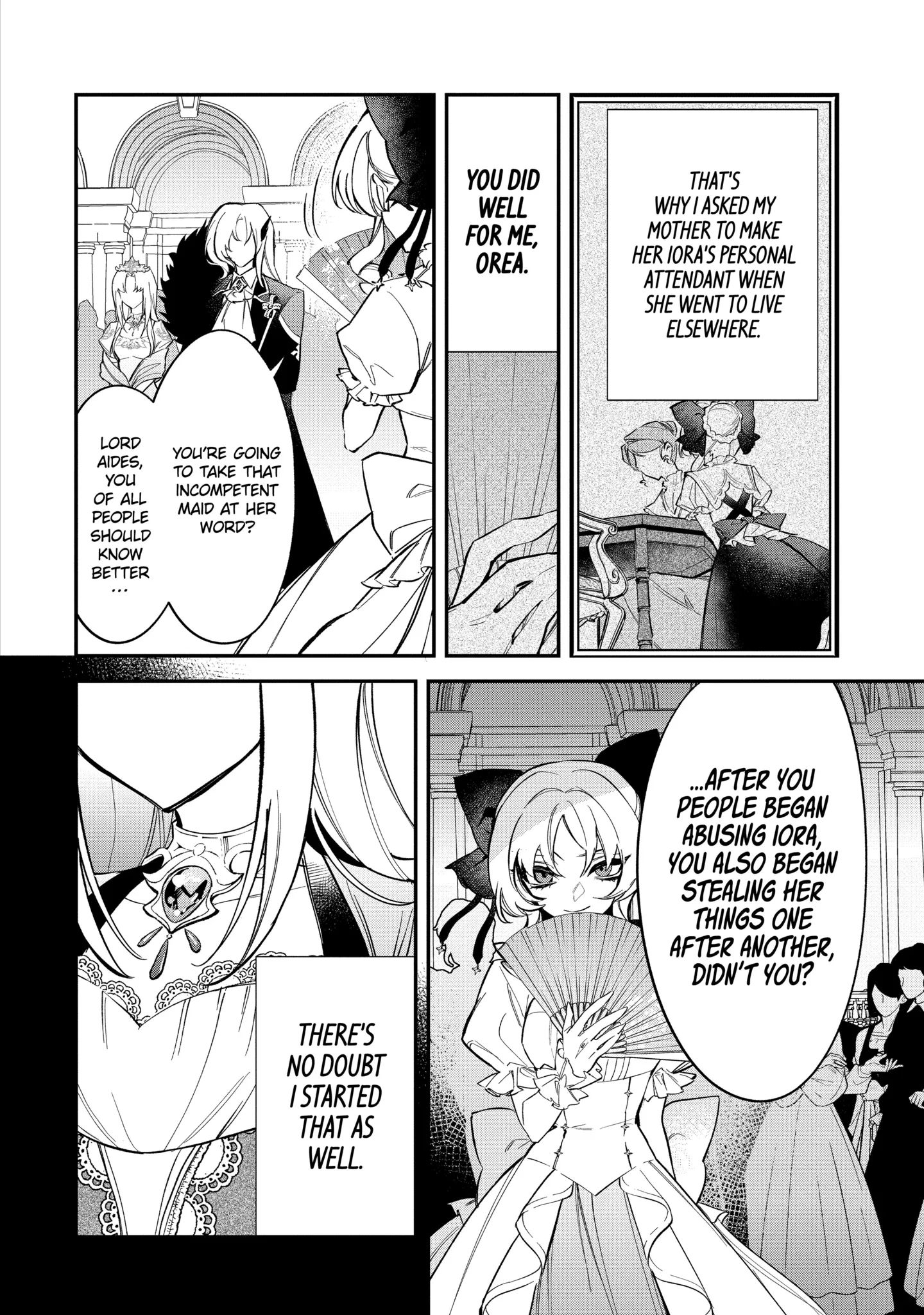 Proud to be the Villainess: I'm Doomed After Stealing my Half-Sister's Fiancé and Having Her Banished Chapter 2.1 page 12
