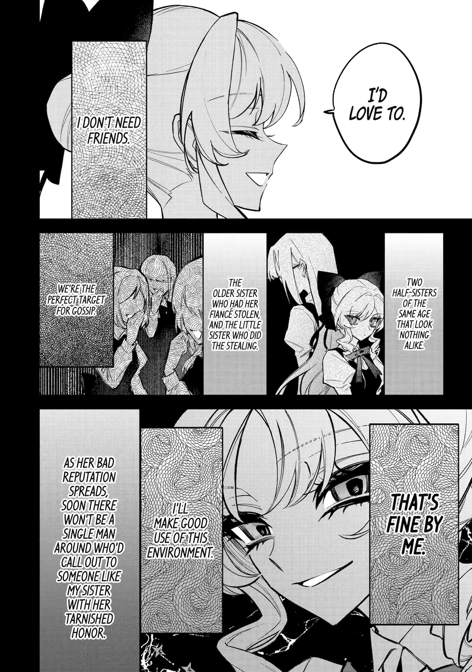 Proud to be the Villainess: I'm Doomed After Stealing my Half-Sister's Fiancé and Having Her Banished Chapter 3.2 page 4