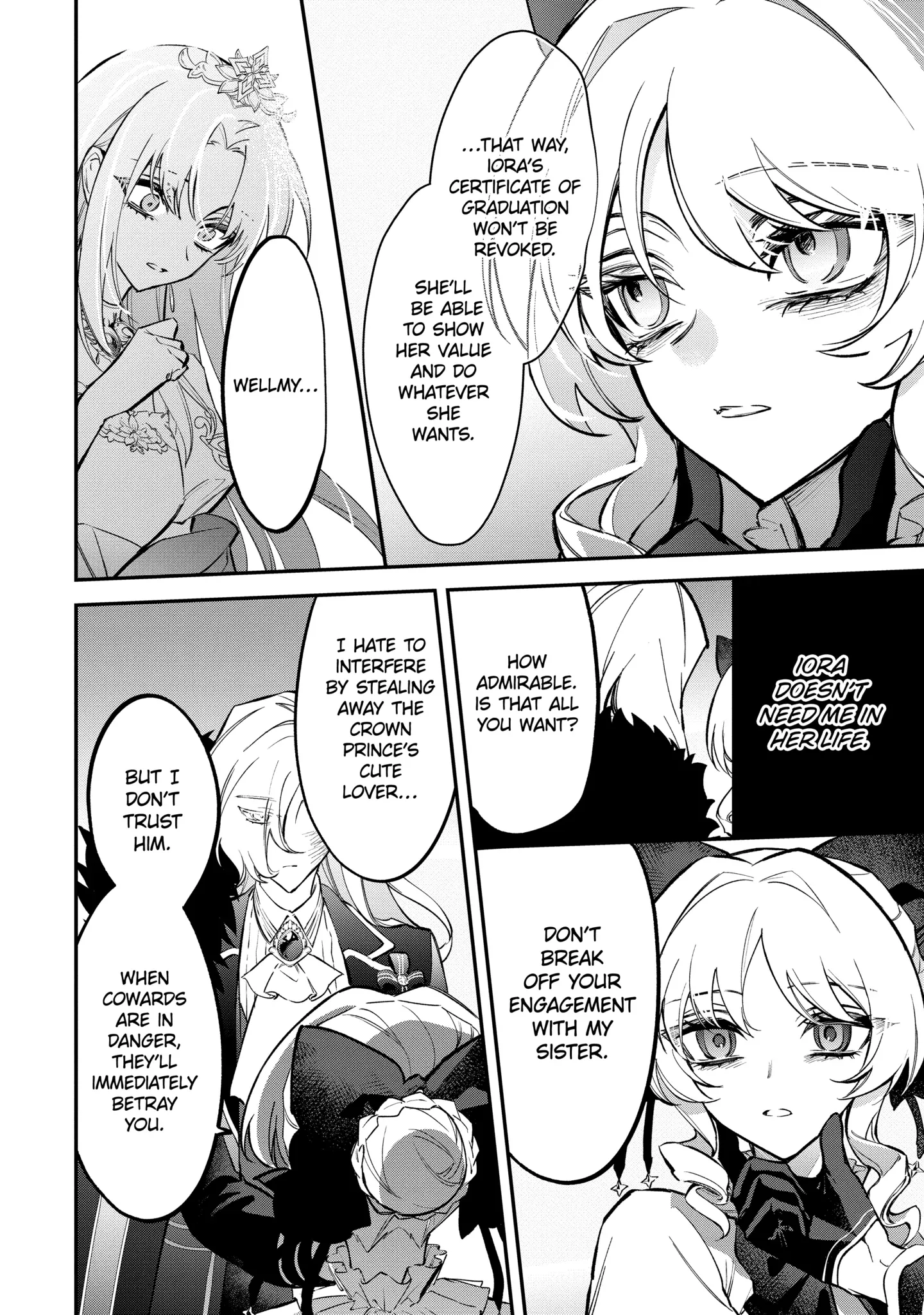 Proud to be the Villainess: I'm Doomed After Stealing my Half-Sister's Fiancé and Having Her Banished Chapter 5.2 page 14