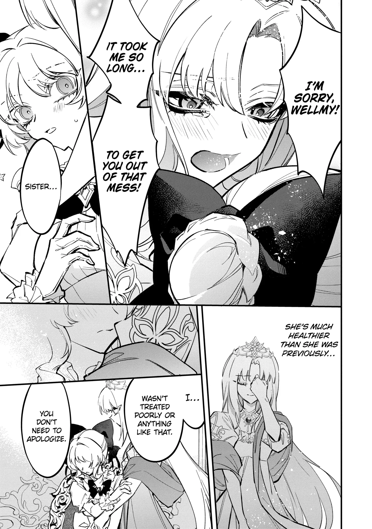Proud to be the Villainess: I'm Doomed After Stealing my Half-Sister's Fiancé and Having Her Banished Chapter 6.1 page 3