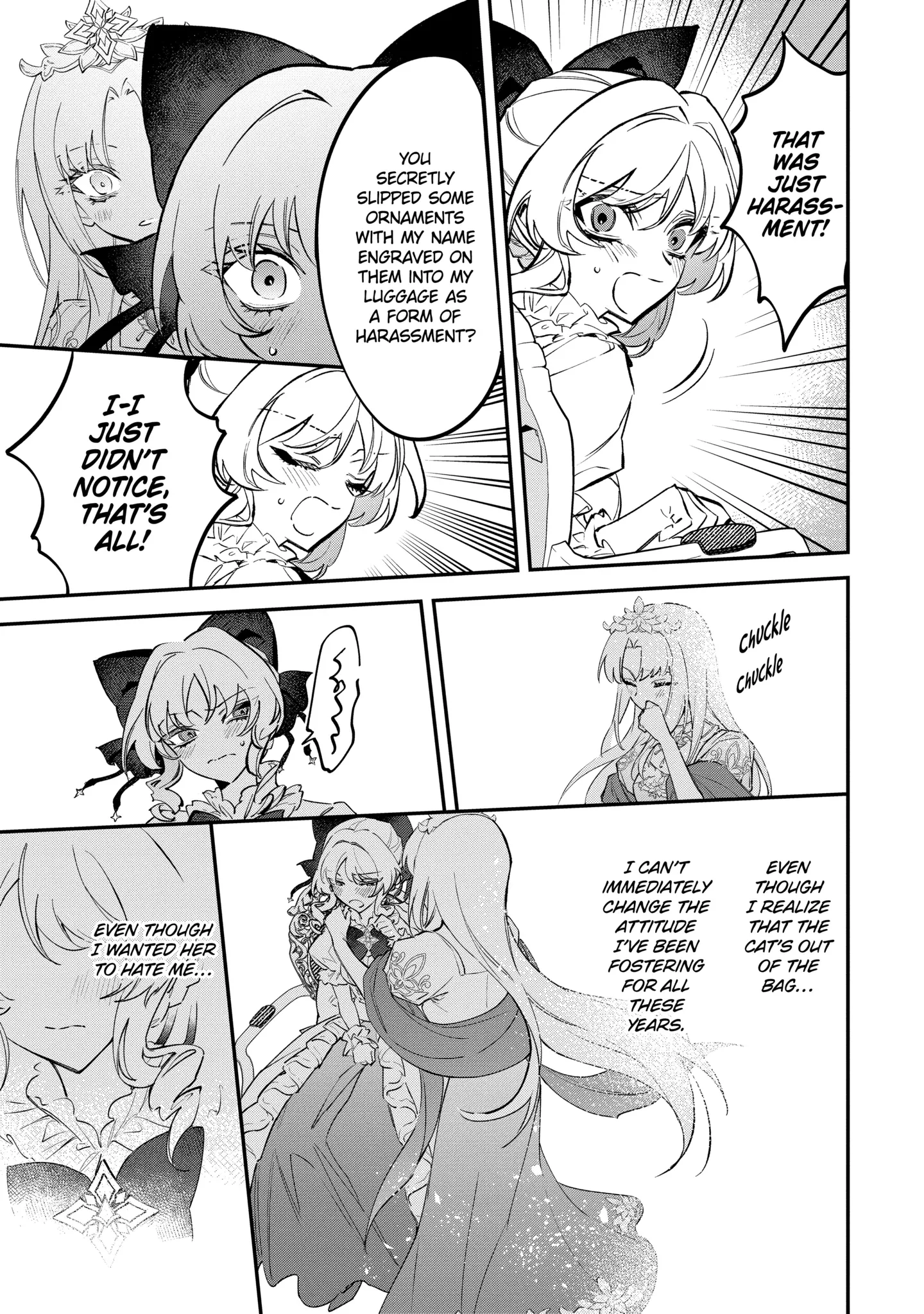 Proud to be the Villainess: I'm Doomed After Stealing my Half-Sister's Fiancé and Having Her Banished Chapter 6.1 page 7