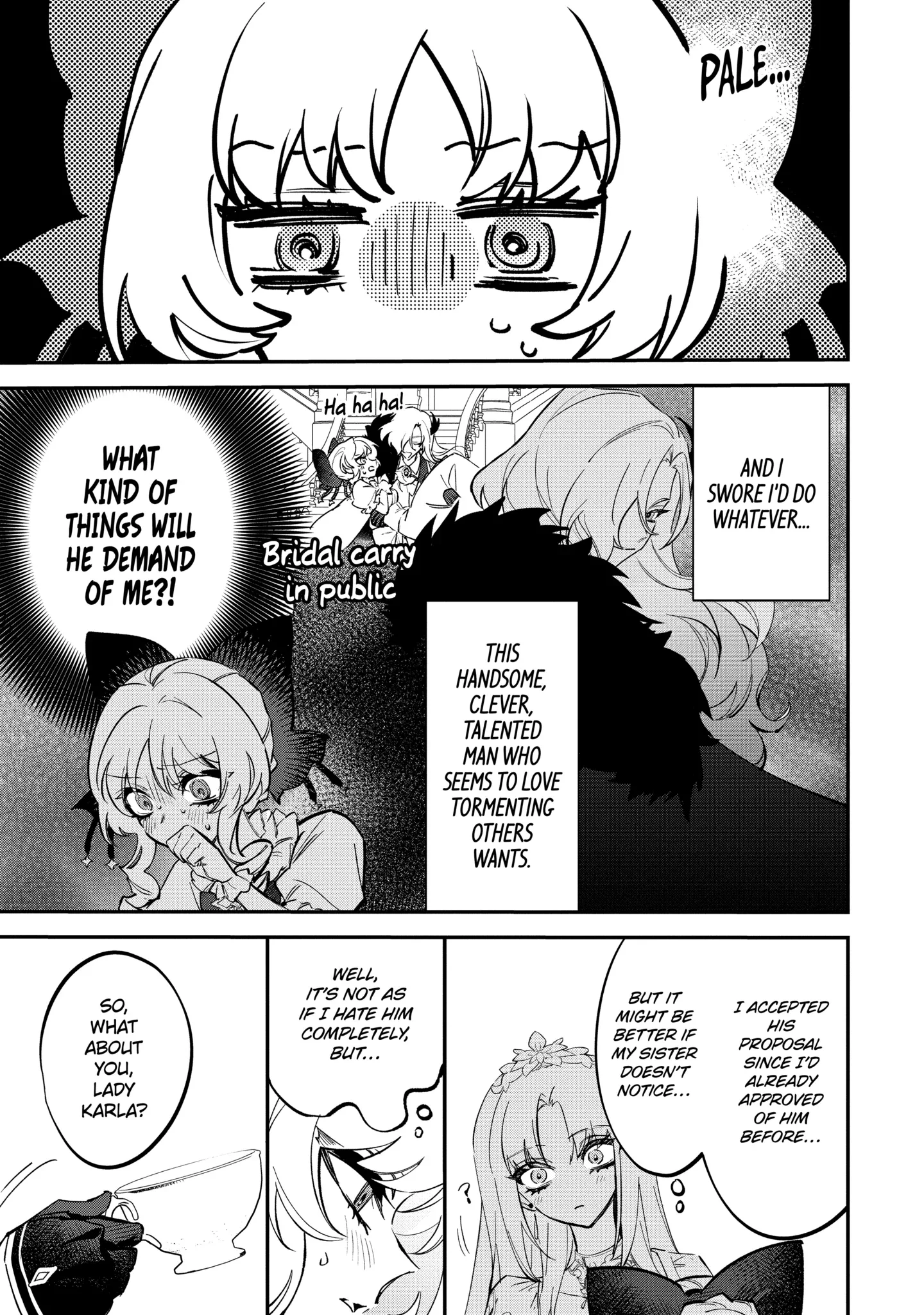 Proud to be the Villainess: I'm Doomed After Stealing my Half-Sister's Fiancé and Having Her Banished Chapter 6.2 page 3