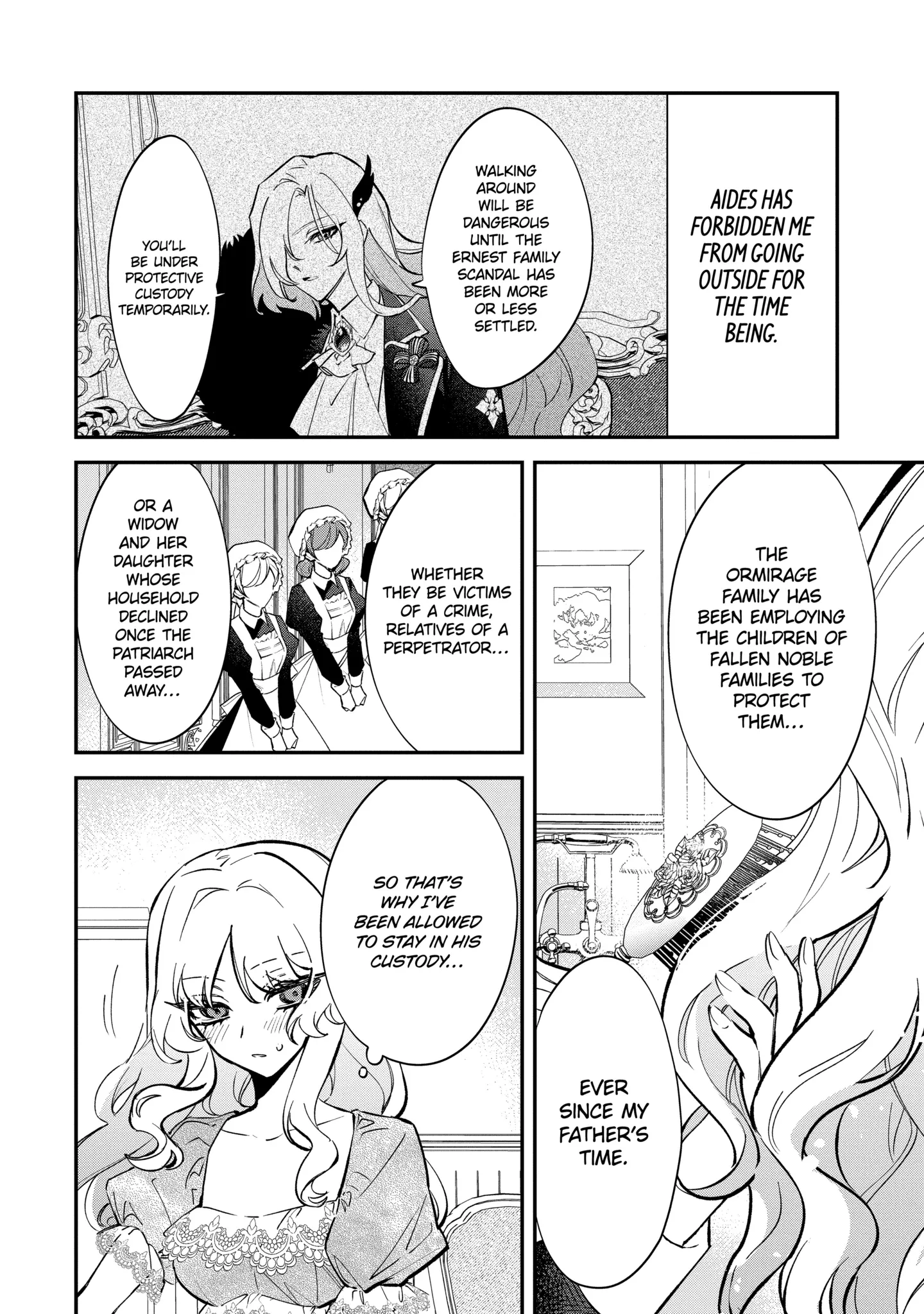 Proud to be the Villainess: I'm Doomed After Stealing my Half-Sister's Fiancé and Having Her Banished Chapter 7.1 page 2