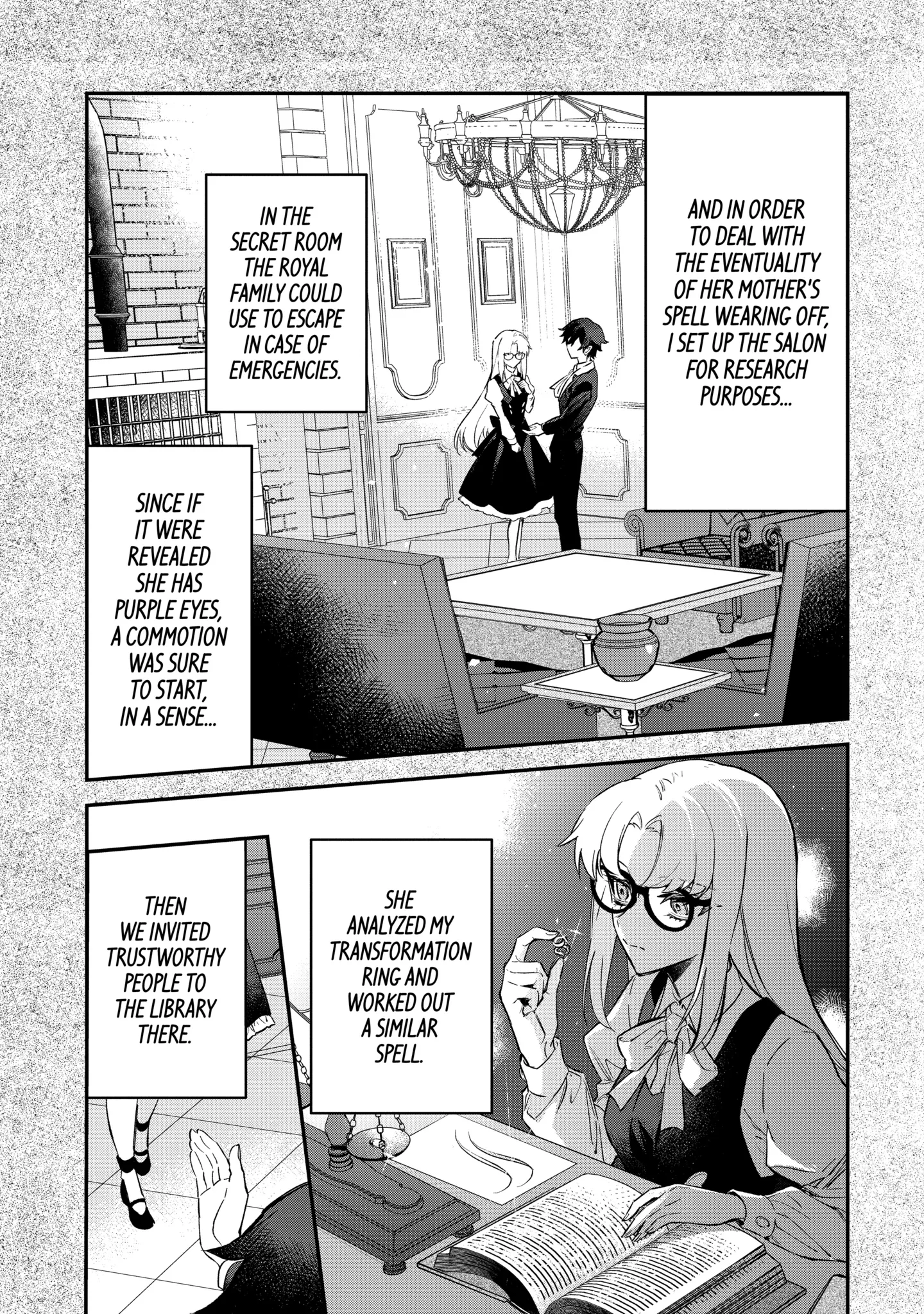 Proud to be the Villainess: I'm Doomed After Stealing my Half-Sister's Fiancé and Having Her Banished Chapter 9.4 page 3
