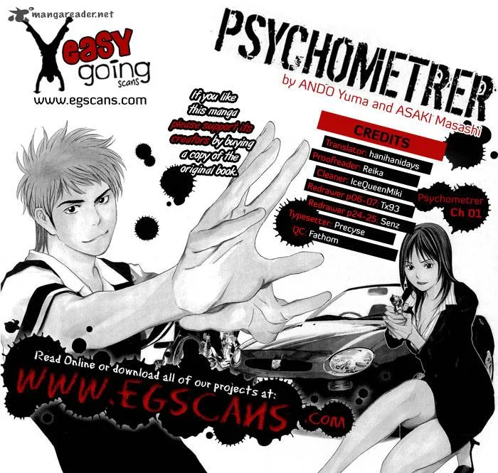 Psychometrer Chapter 1 page 1