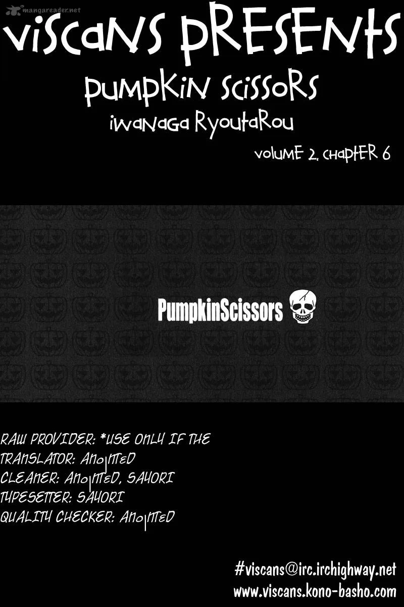 Pumpkin Scissors Chapter 6 page 1