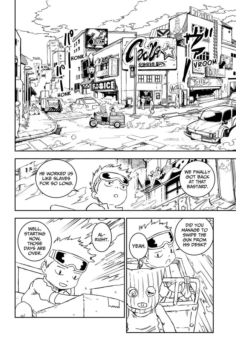 Punk Gun Chapter 1 page 13