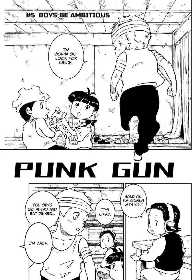 Punk Gun Chapter 5 page 1