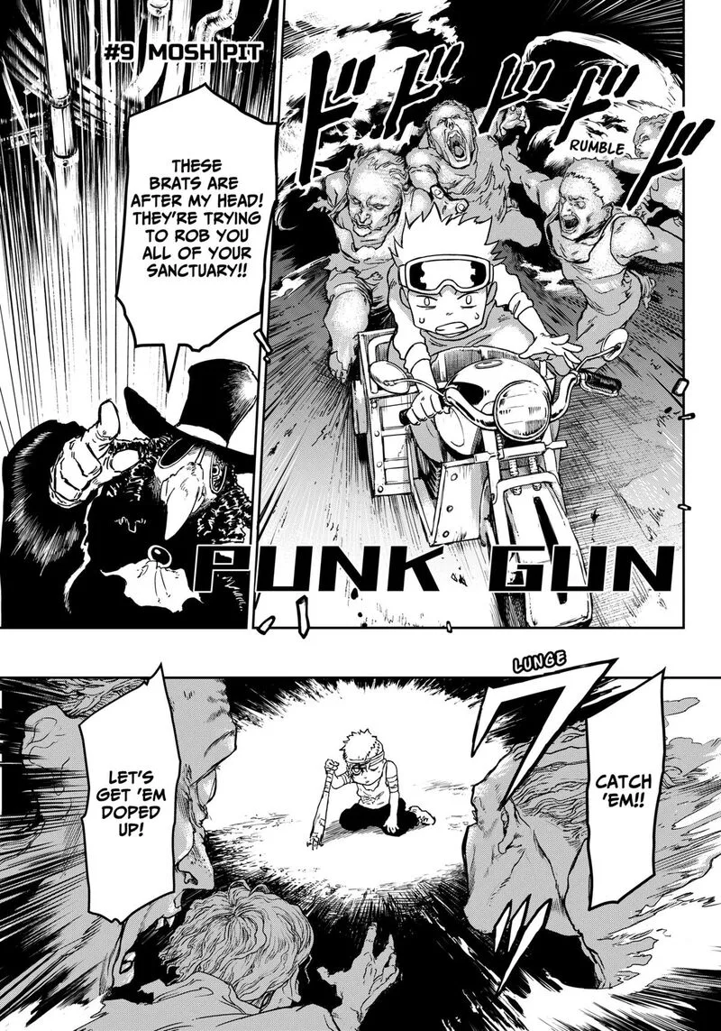 Punk Gun Chapter 9 page 1