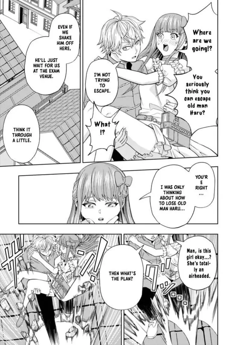 Raitei to Yobareta Saikyou Boukensha, Majutsu Gakuin ni Nyuugaku shite Issai no Enryonaku Musou suru Chapter 2 page 12