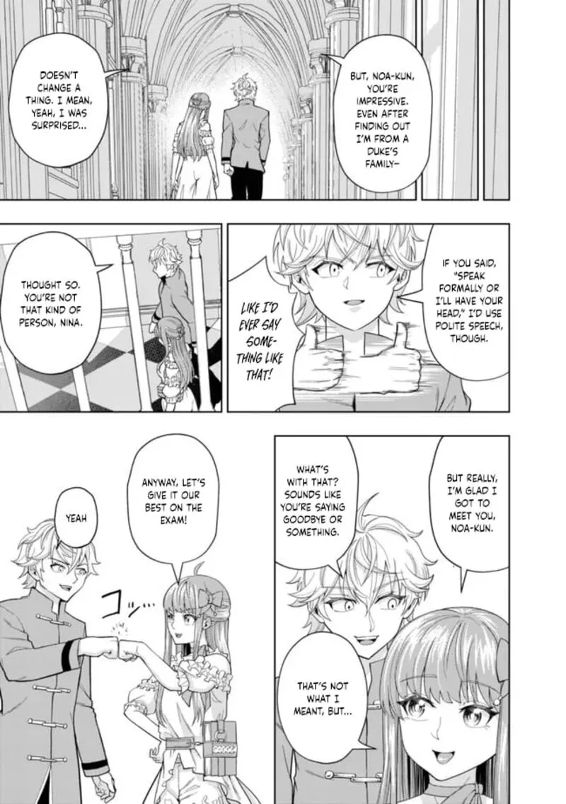 Raitei to Yobareta Saikyou Boukensha, Majutsu Gakuin ni Nyuugaku shite Issai no Enryonaku Musou suru Chapter 3 page 12